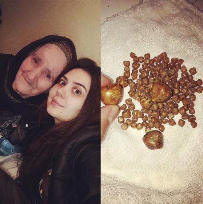 ​Oksananın nənəsi ölümdən döndü - foto