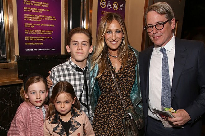 Sara Cessika Parker ailəsi ilə premyeraya qatıldı - fotolar