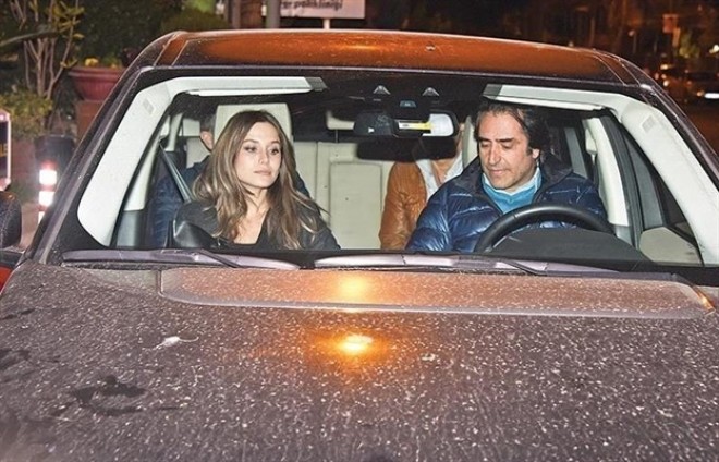 Mahsum Kırmızıgül həyat yoldaşı ilə iş yeməyində