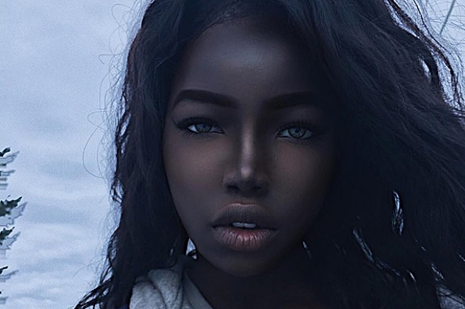 İnstaqramın 16 yaşlı qaradərili yeni fenomeni - fotolar