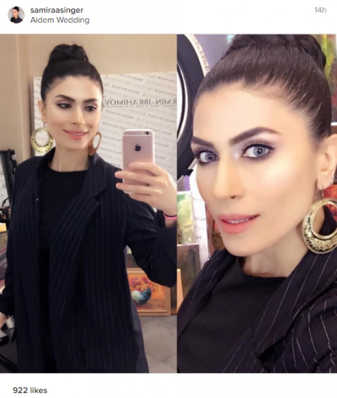 Samira Allahverdiyeva göz oxşadı - foto