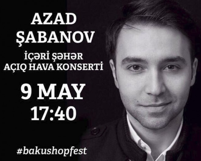 Azad Şabanov konsert verəcək