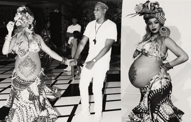 Beyonsenin hamiləlik fotoları