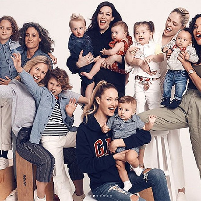 Ulduzlar övladları ilə brendin reklam kampaniyasında - video