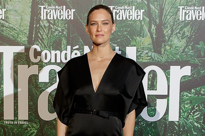 Hamilə model Bar Rafaelli anası ilə tədbirdə - fotolar