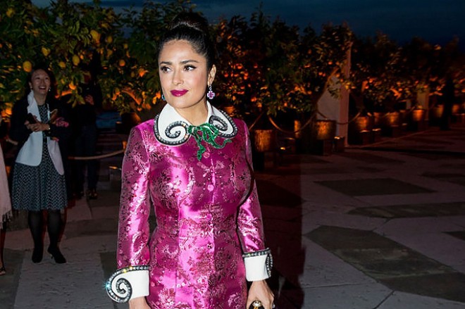 Salma Hayekin şərq stilindəki obrazı - fotolar