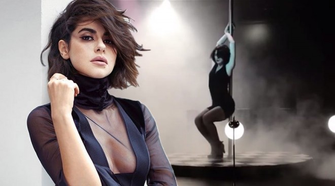 Nəsrin Cavadzadədən "dirək" şousu