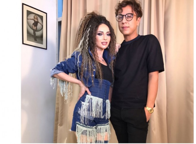 Stilist Manananı tanınmaz etdi - foto