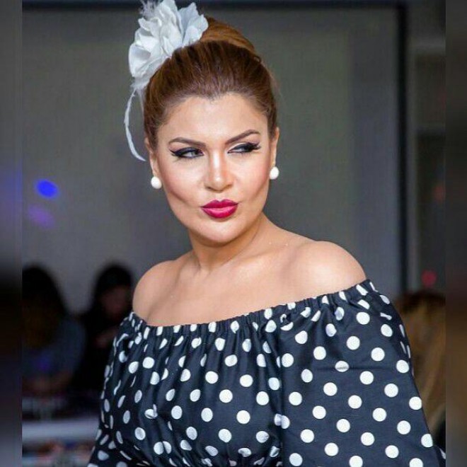 Xatun atası ilə - foto