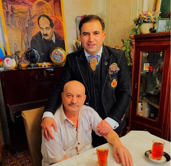 Hacı Nuran insult keçirən Ramiz Əzizbəylinin evində