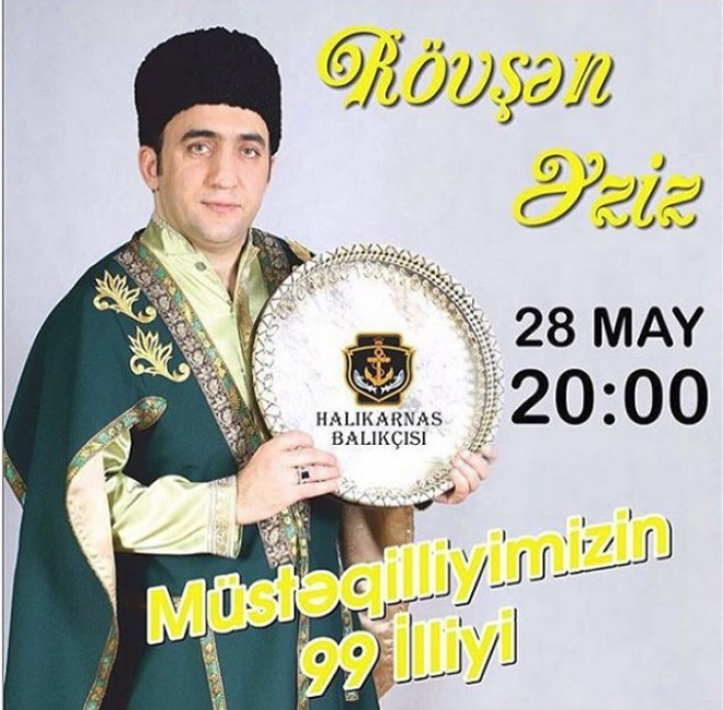 Xanəndə konsert verəcək