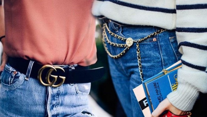 90-cı illərin dəbi geri döndü - loqolu kəmərlər