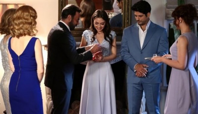 “Kara sevda” vida şənliyi keçirdi - video