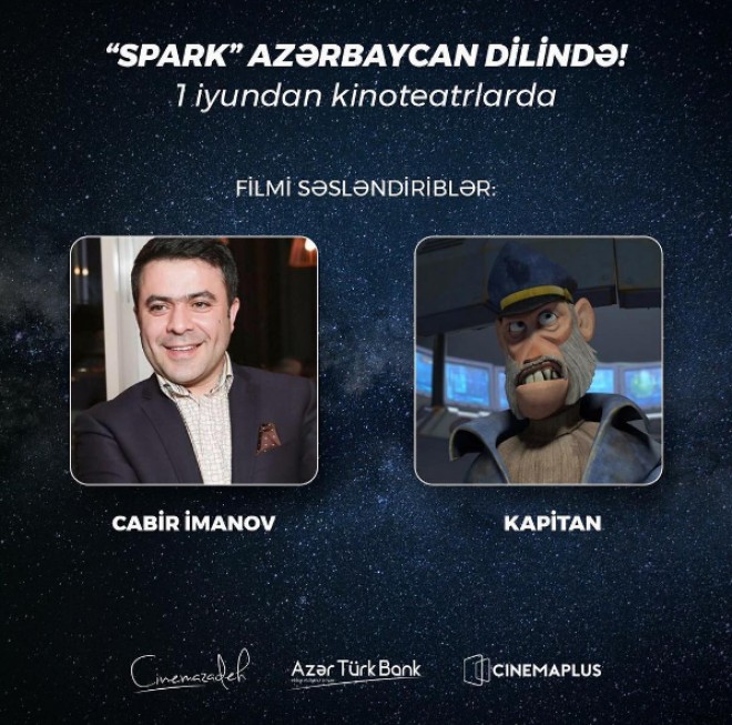 Əməkdar artist cizgi filmini dublaj etdi