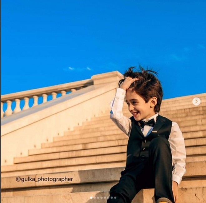 Xuraman Şuşalıdan doğum günü olan oğluna: “Sən bətnimdə olarkən oruc tutmuşam” - fotolar