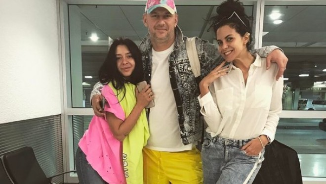 Nastya Potapın doğum günündə hovuza girdi - fotolar