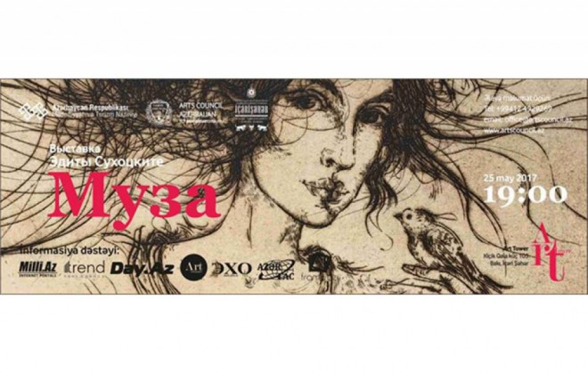 Litvalı rəssamın əsərləri Bakıda sərgilənəcək