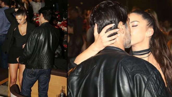 "Dudaktan kalbe"nin aktyoru hər kəsin gözü önündə öpüşdü