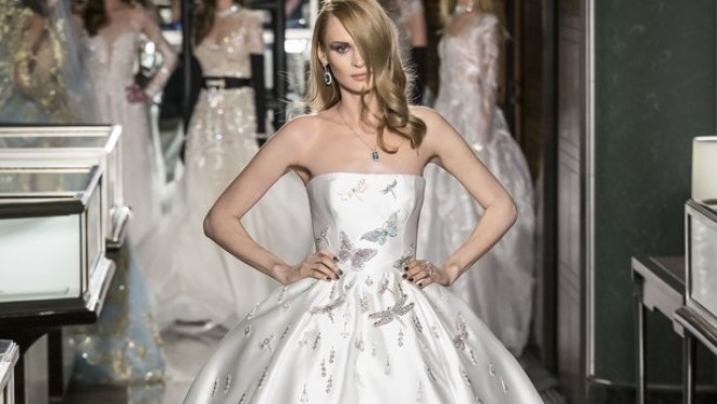 2 milyon dollarlıq gəlinlik - foto