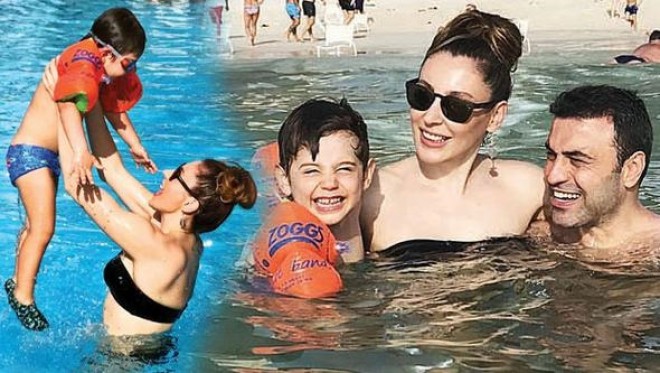 Məşhur müğənni Dubayda istirahət edir - fotolar