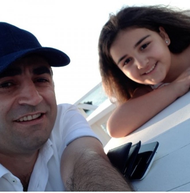Samirə ilə Vaqifin qızı 10 yaşında - fotolar