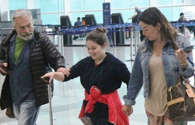 6 il sonra barışan cütlük Mayamiyə getdi