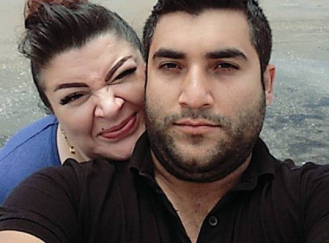 Xuraman həyat yoldaşı və oğlu ilə - fotolar