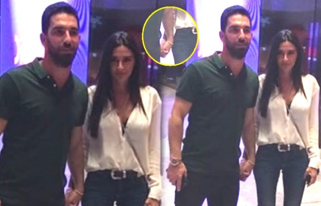 Arda Turan ilə Aslıhan Doğandan əl-ələ fotolar