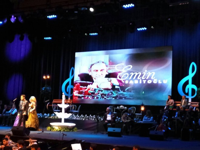 Emin Sabitoğlunun mahnılarından ibarət konsert keçirildi