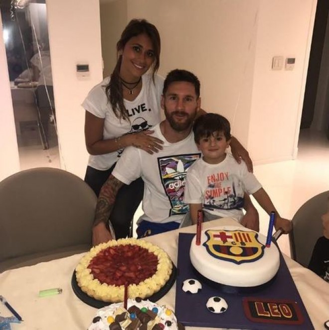 Messi ad gününü belə qeyd etdi