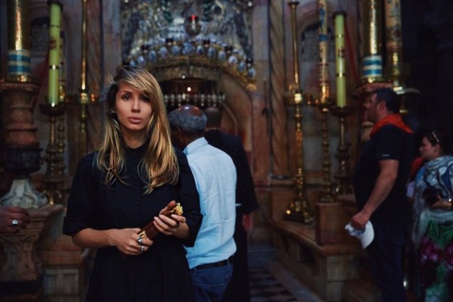 Svetlana Lobodanın konsertində kilometrlik cərgə yarandı - video