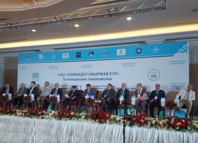 Azərbaycan nümayəndə heyəti Astanada keçirilən beynəlxalq simpoziuma qatılıb – fotolar&nbsp;