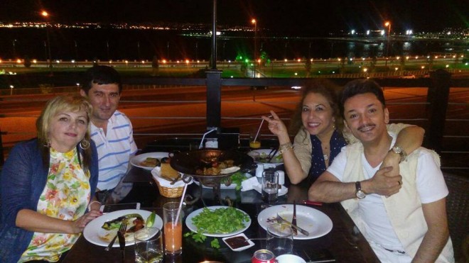 Faiq Ağayev 29 il sonra sinif yoldaşları ilə görüşdü - fotolar