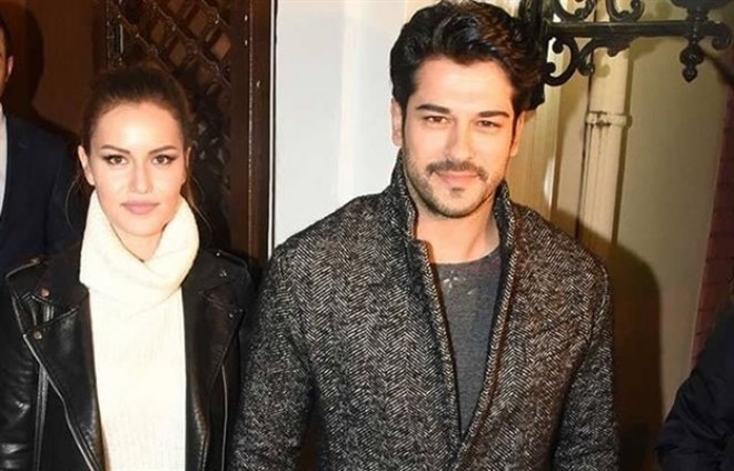 Fahriye Evcene bal ayı sürprizi