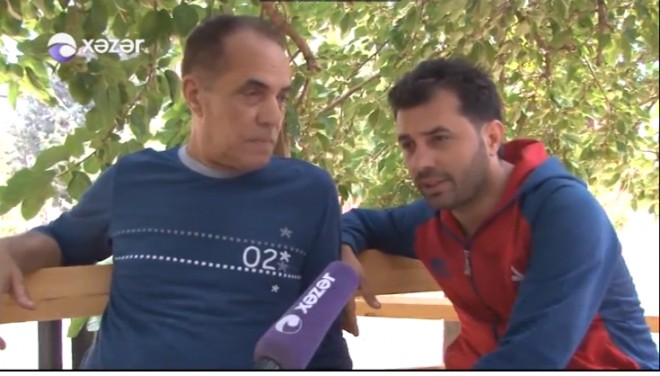 Qarayevlərin bağ evi - foto