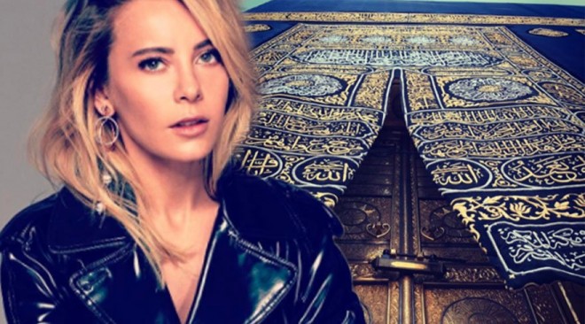 Çılpaq fotolarını sildirən aktrisa Kəbədən foto paylaşdı