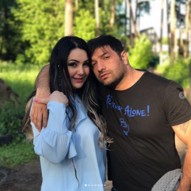 Kənan M.M ailəsi ilə Moskvada - fotolar