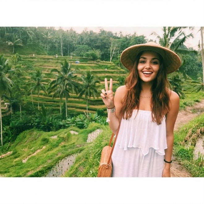 Hande keçmiş sevgilisinə acıq verdi – fotolar 