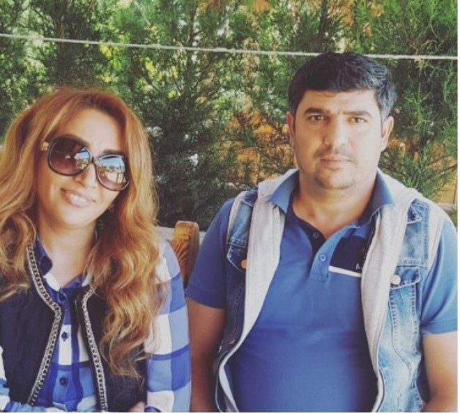 Elnarənin həyat yoldaşı ilə fotoları