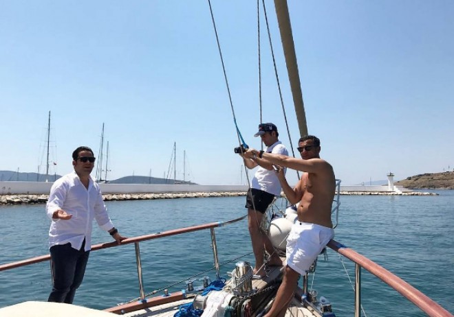 Samirin istirahət fotoları