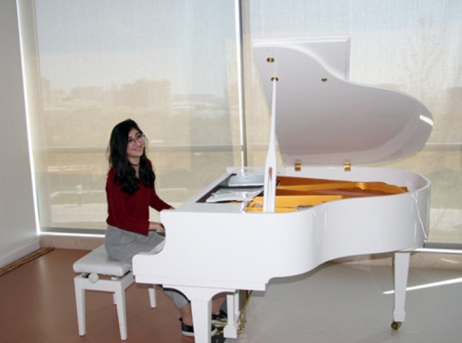 Gənc bəstəkarın əsəri dünya premyerasında - fotolar