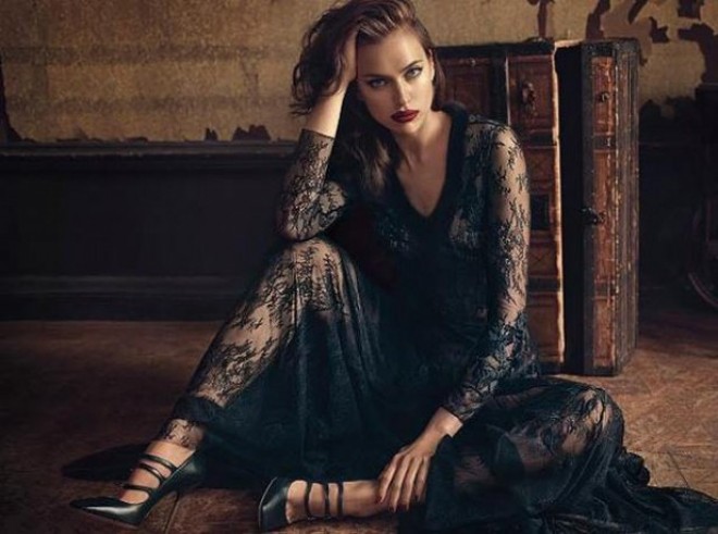 İrina Şeyk “Blumarine”nin reklam kampaniyasında - fotolar