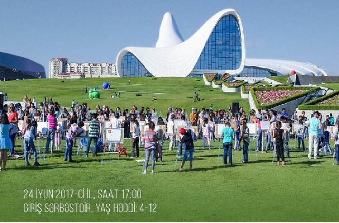 Açıq havada rəsm dərsi təşkil olunacaq