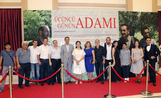 “Üçüncü günün adamı” bədii filmi təqdim olunub – fotolar
