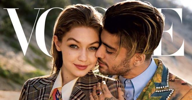 Cici Hadid və sevgilisi Zeyn Malik "Vogue" jurnalına çəkildilər - fotolar
