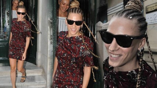 Serenayın hörüklü saçları - fotolar