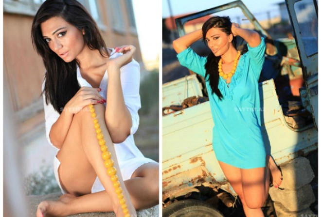 Sevinc oğlu ilə Antalyada dincəlir - video