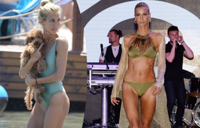 Çağla yaşıl bikinisi ilə göz qamaşdırdı