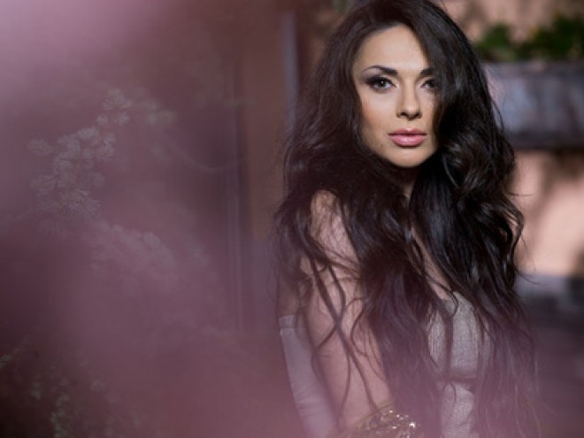 Manana Caparidze yeni klip çəkdirir - foto