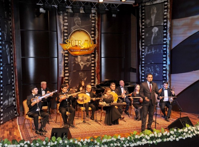 “Şur” televiziya filminin 50 illik yubileyi qeyd olunub – fotolar